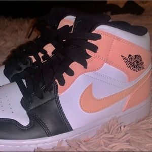 Pink & Black Air Jordan’s